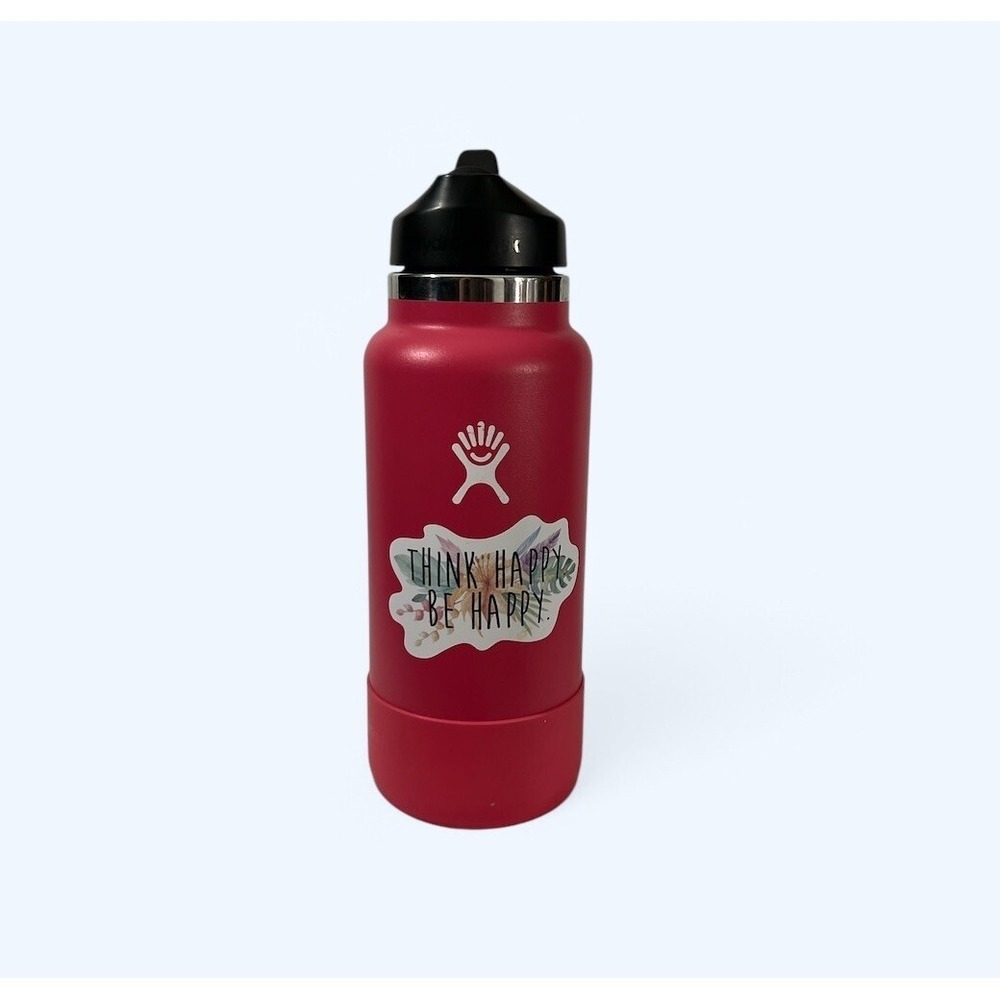 Hydro Flask 32oz Wide Mouth Flex Straw Water Bottle Pink‎
